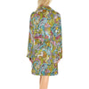 Hippie Print Design LKS301 Women's Fleece Robe