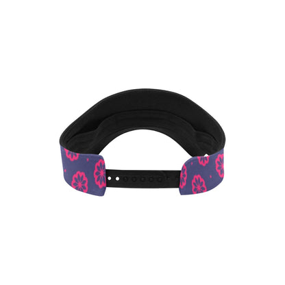 Water Lily Print Design LKS301 Unisex Sun Visor