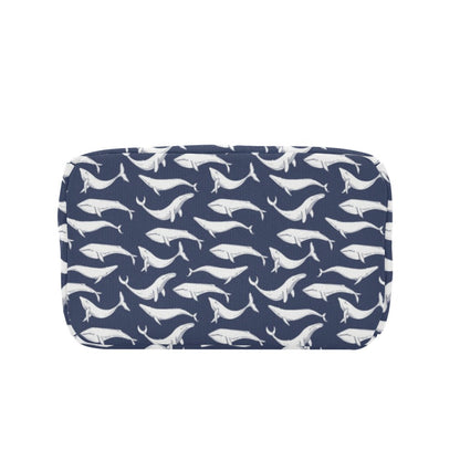 Whale Print Design LKS308 Insulated Lunch Bag