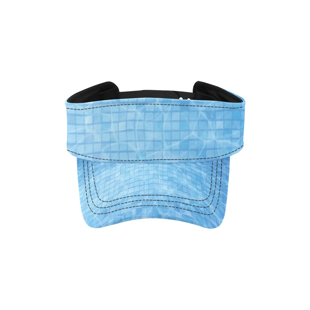 Swimming Pool Print Design LKS302 Unisex Sun Visor