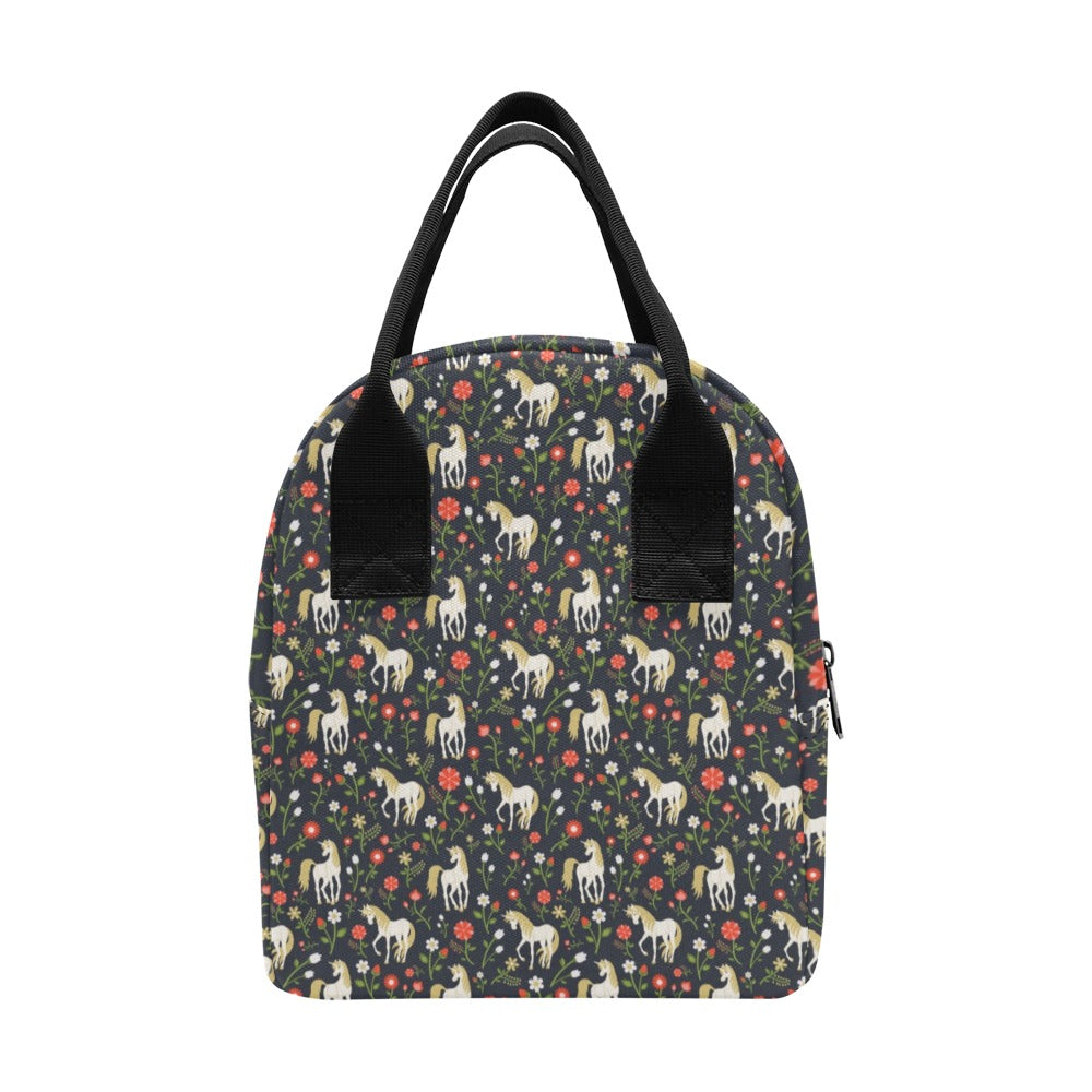 Unicorn Print Design LKS301 Insulated Lunch Bag
