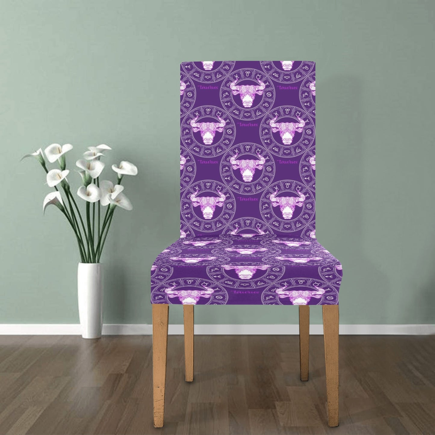 Taurus Print Design LKS303 Dining Chair Slipcover
