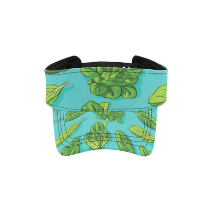Spinach Print Design LKS301 Unisex Sun Visor