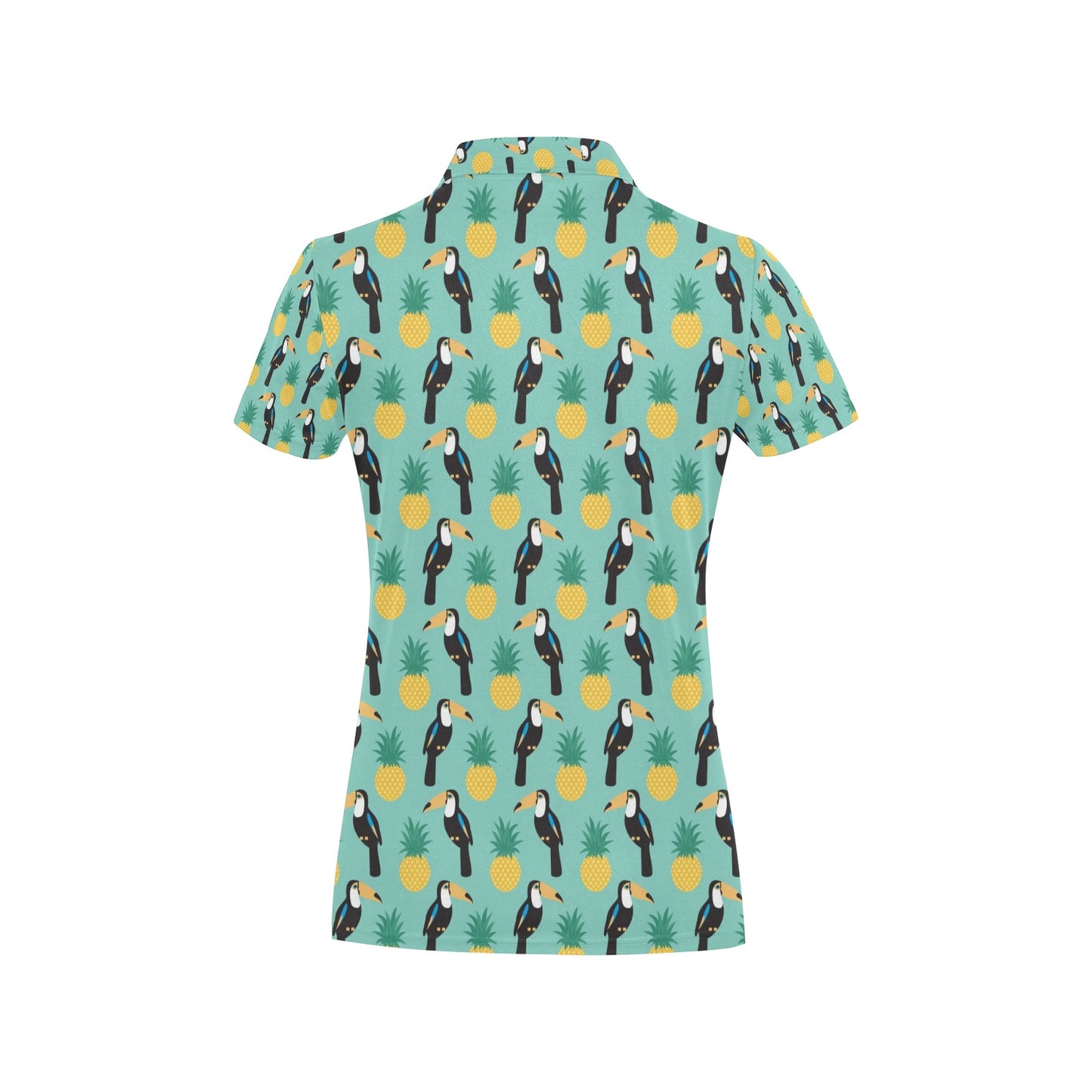 Toucan Print Design LKS301 Women's Polo Shirt