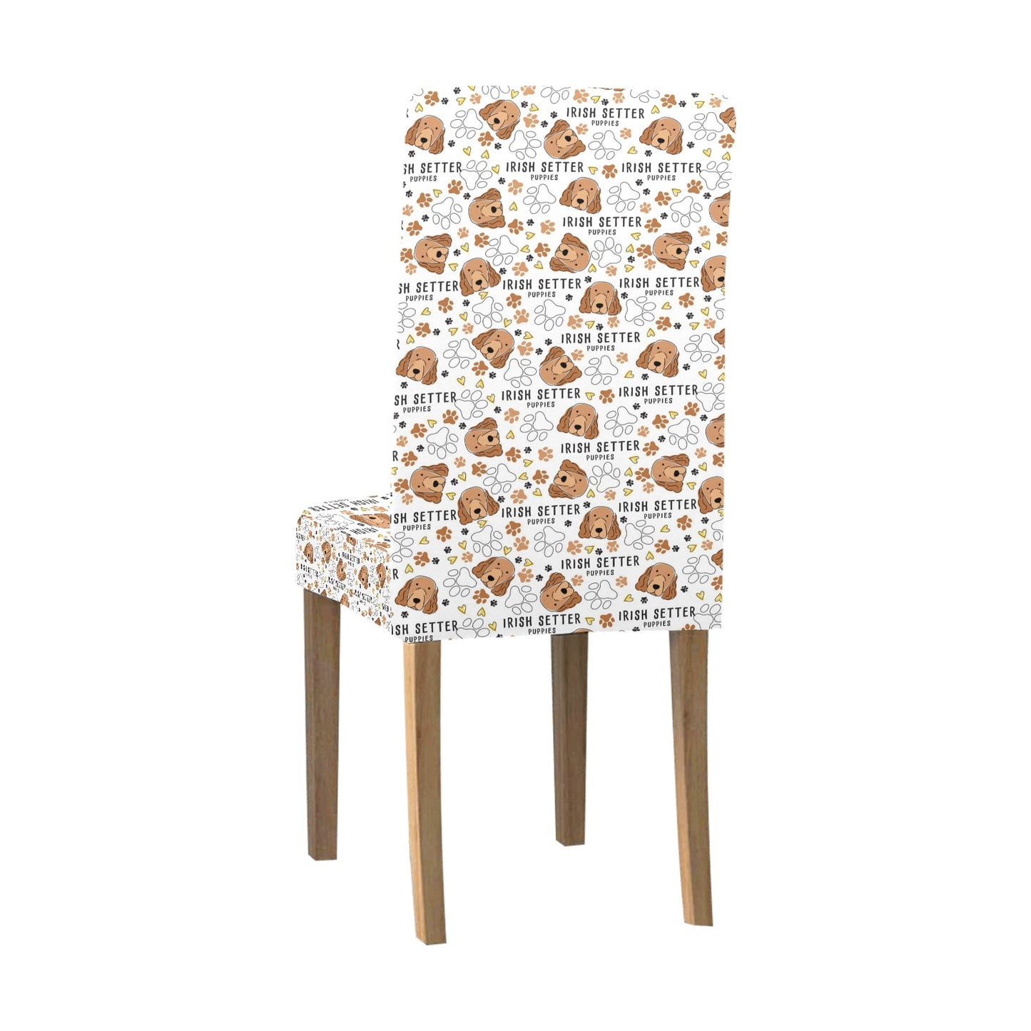 Setters Irish Print Design LKS301 Dining Chair Slipcover