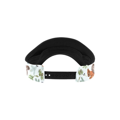 Squirrel Print Design LKS308 Unisex Sun Visor
