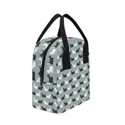 Scottish Terriers Print Design LKS301 Insulated Lunch Bag