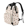 Russell Terriers Paw Print Design LKS303 Diaper Bag Backpack