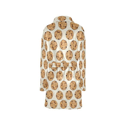 Cookie Pattern Print Design 05 Women's Fleece Robe