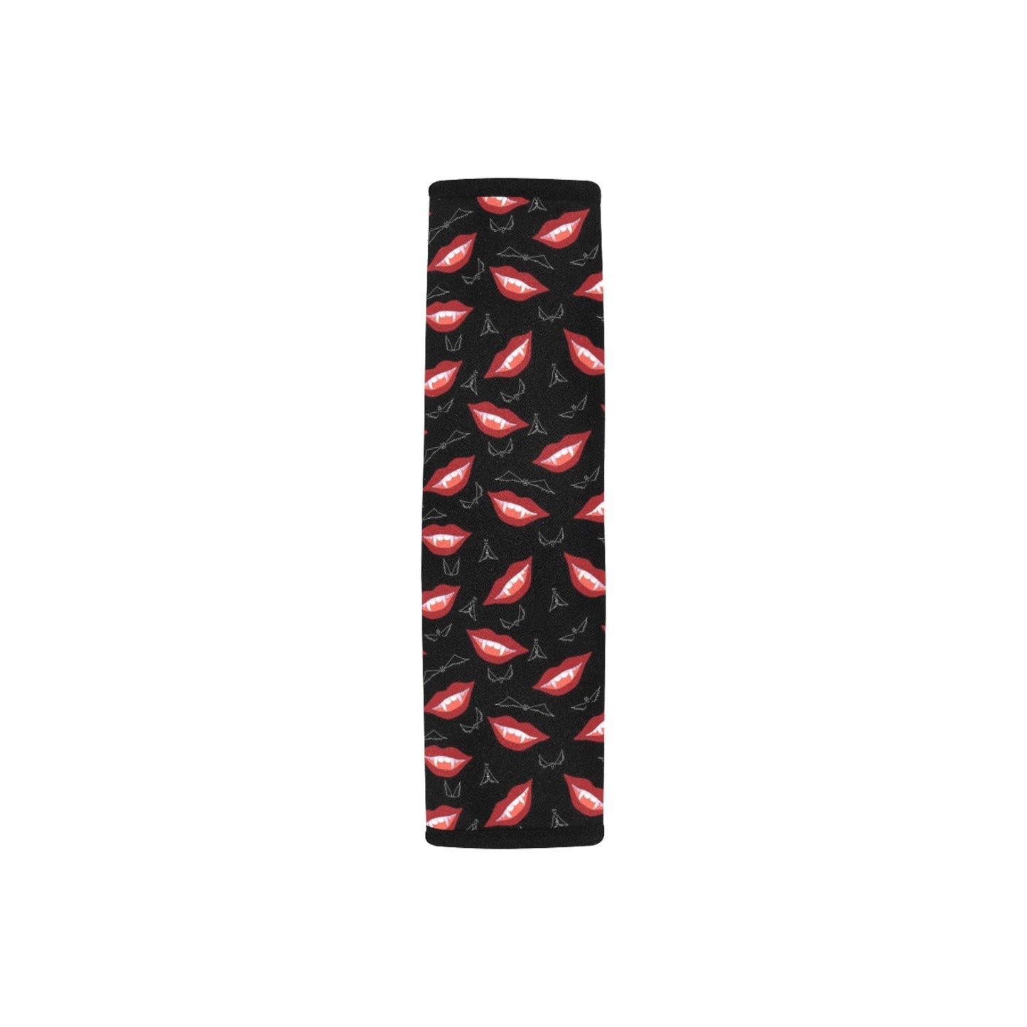 Vampire Lips Print Design LKS301 Car Seat Belt Cover