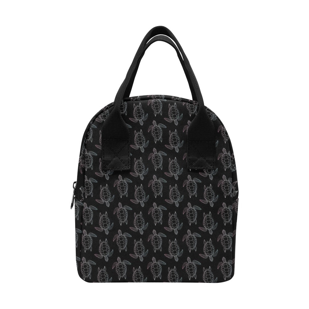Sea Turtle Print Design LKS3012 Insulated Lunch Bag