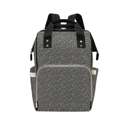 Steak Print Design LKS302 Diaper Bag Backpack