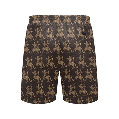 Sagittarius Print Design LKS301 Men's Swim Trunks Beach Shorts