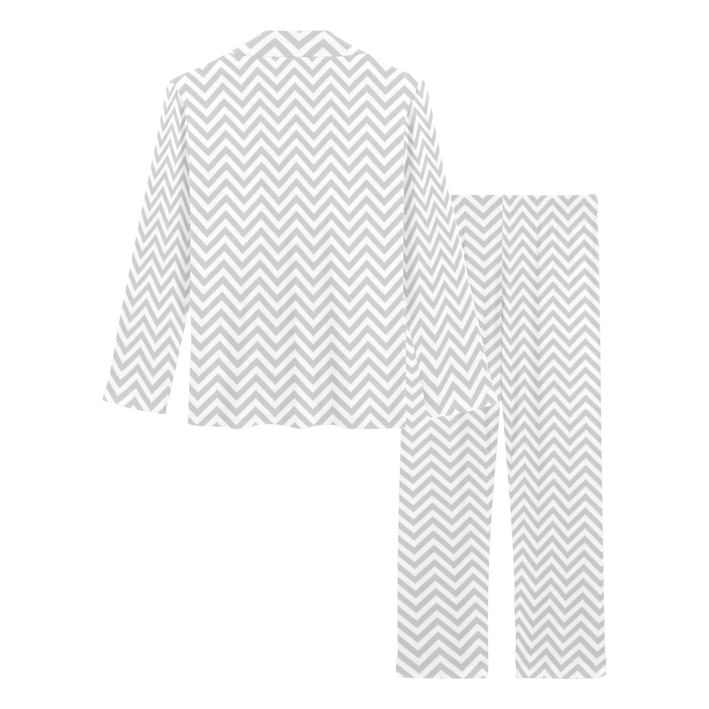 Chevron Print Design LKS401 Women's Long Pajama Set