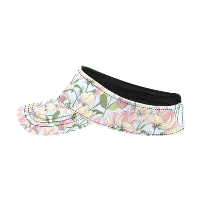 Sweet Pea Print Design LKS304 Unisex Sun Visor