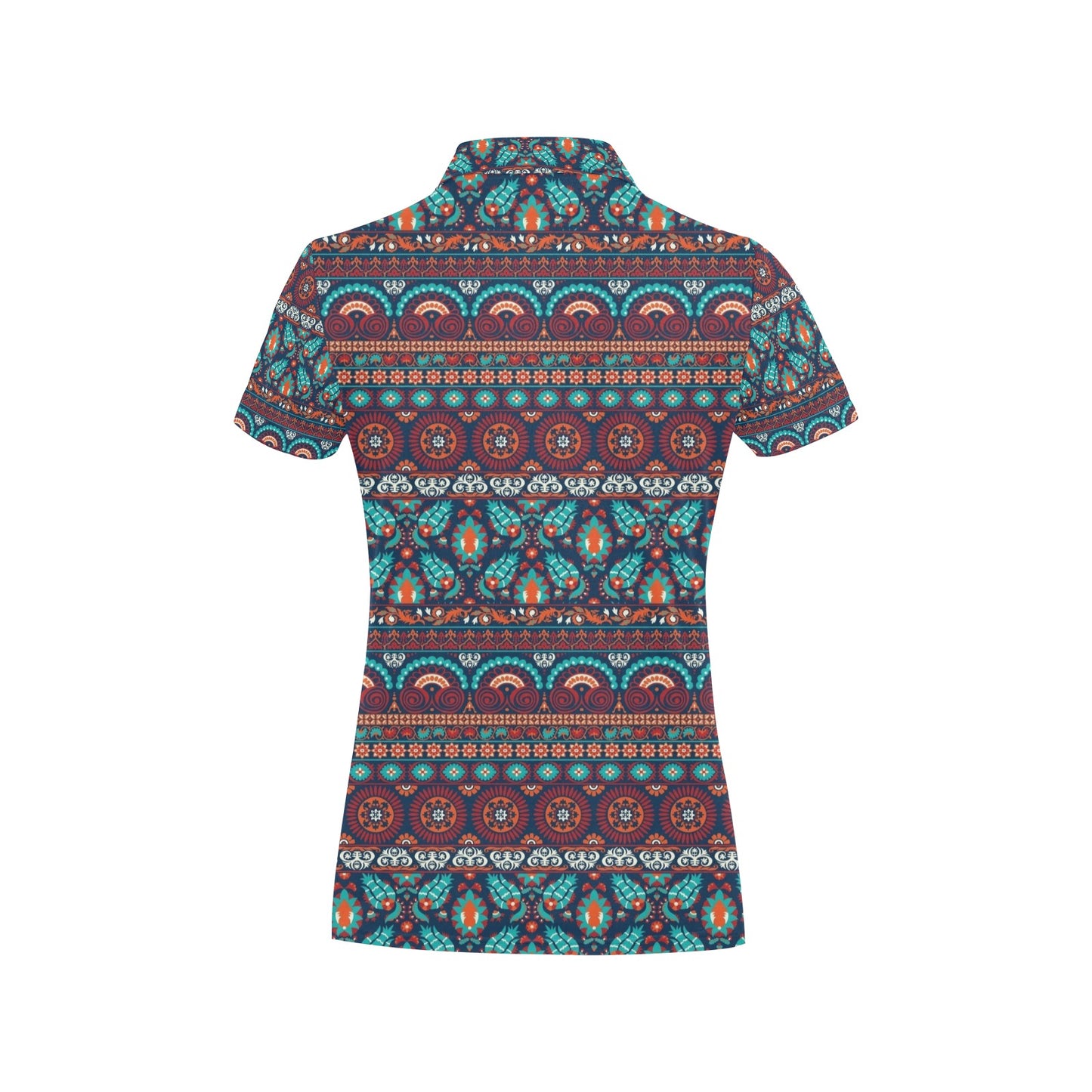 Suzani Print Design LKS302 Women's Polo Shirt
