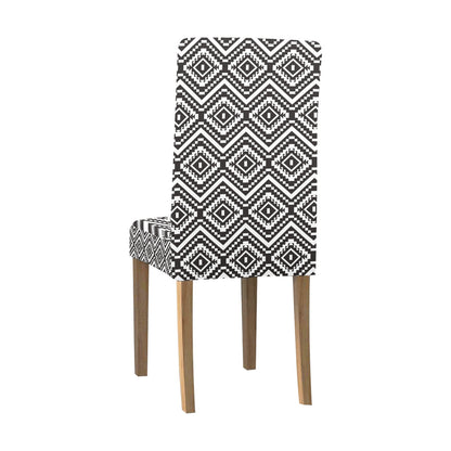 Tribal Pattern Print Design LKS303 Dining Chair Slipcover
