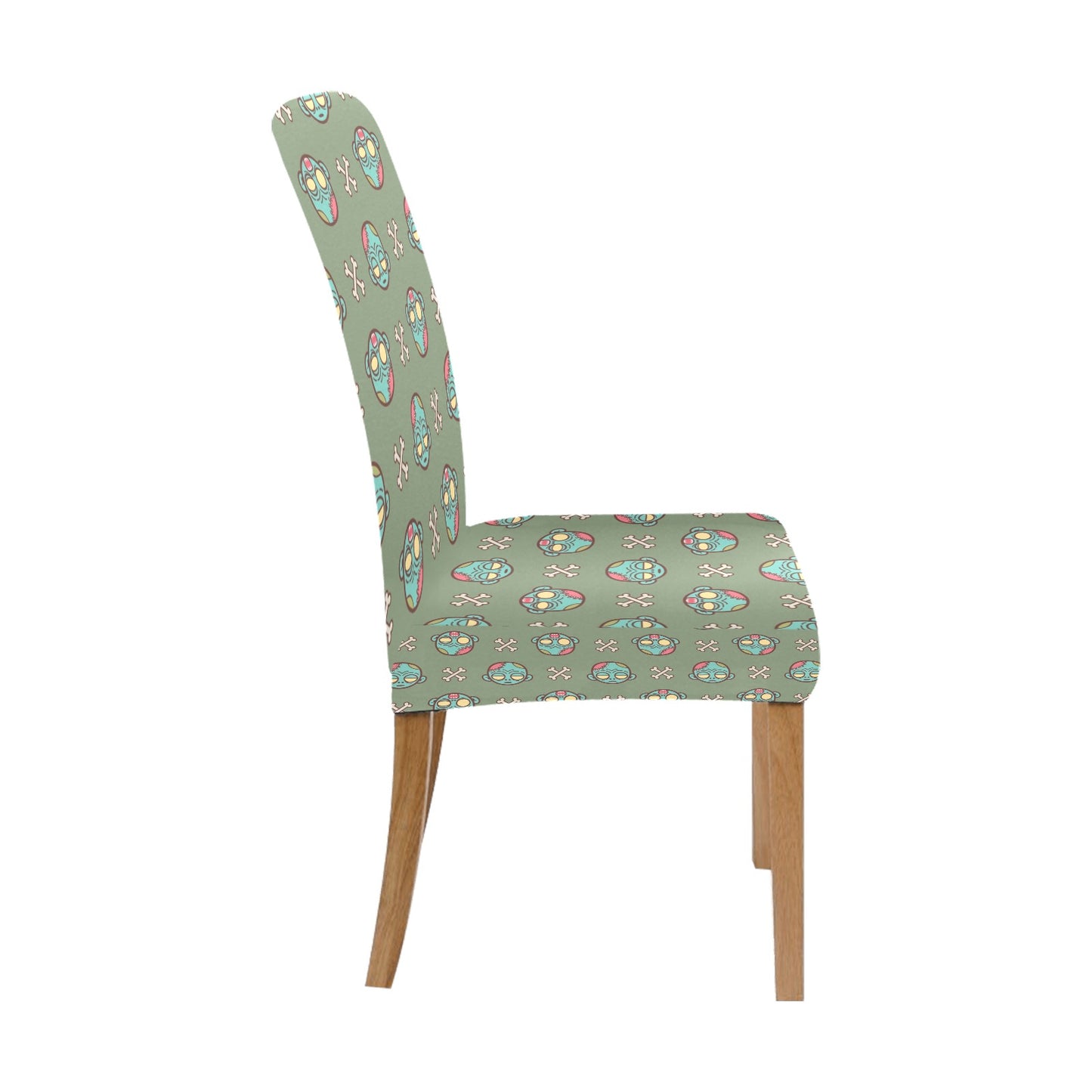 Zombie Print Design LKS301 Dining Chair Slipcover