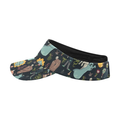 Creepy Print Design LKS303 Unisex Sun Visor