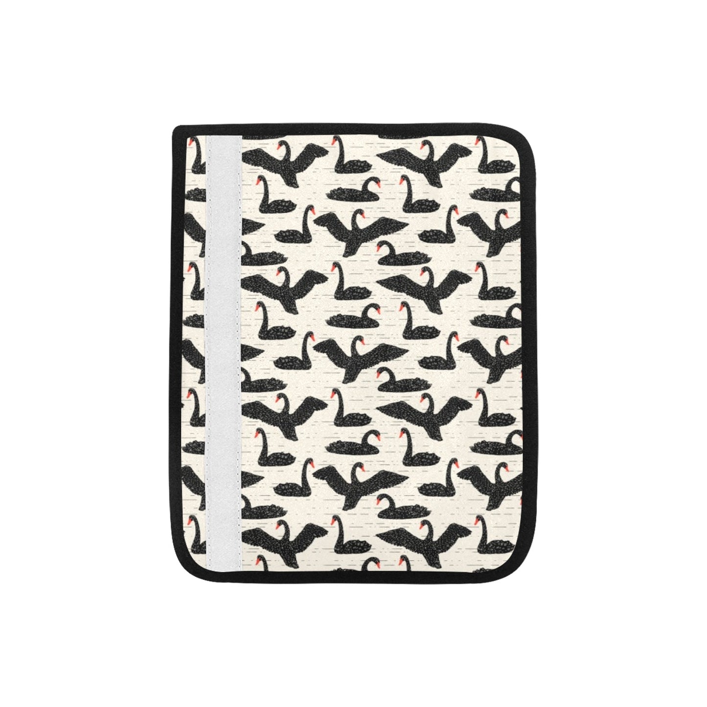 Swan Print Design LKS402 Car Seat Belt Cover