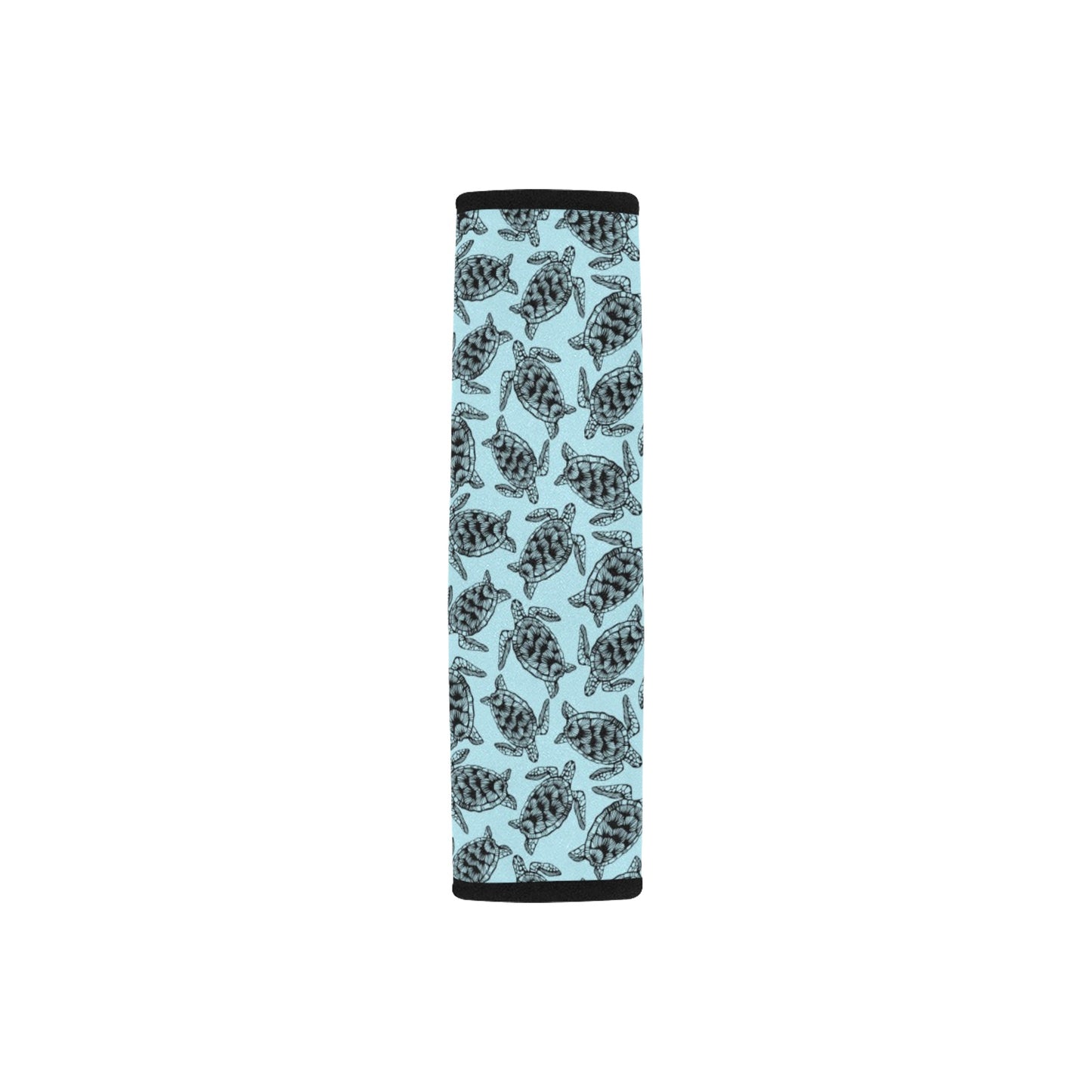 Sea Turtle Print Design LKS3010 Car Seat Belt Cover