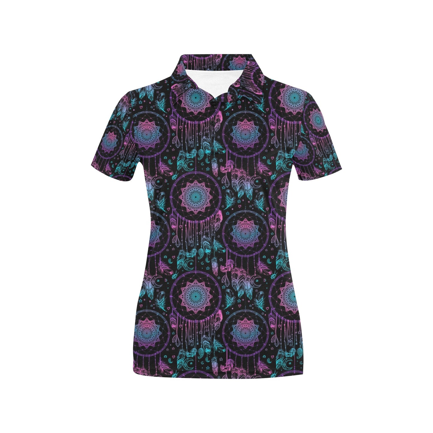 Dream catcher boho mandala Women's Polo Shirt