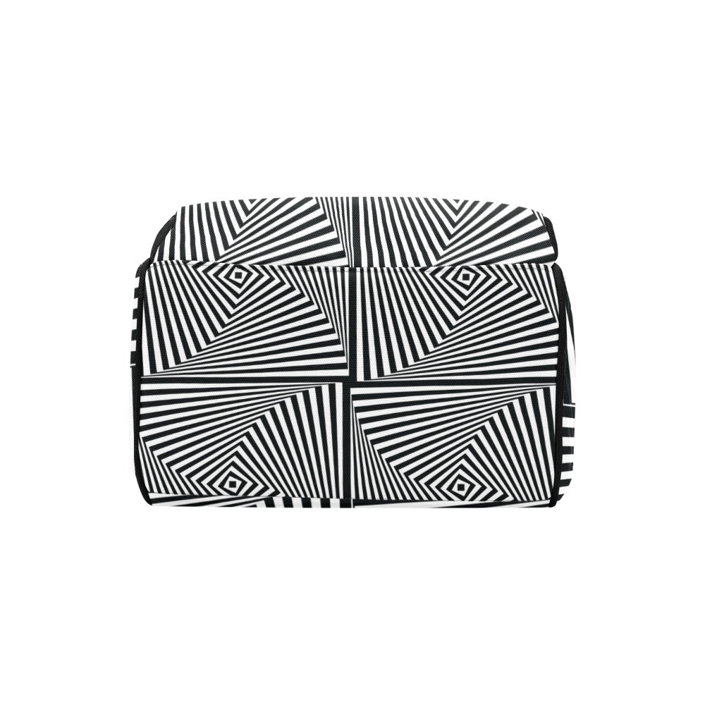 Vortex Print Design LKS302 Diaper Bag Backpack