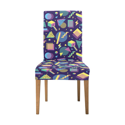 Geometric Print Design LKS401 Dining Chair Slipcover