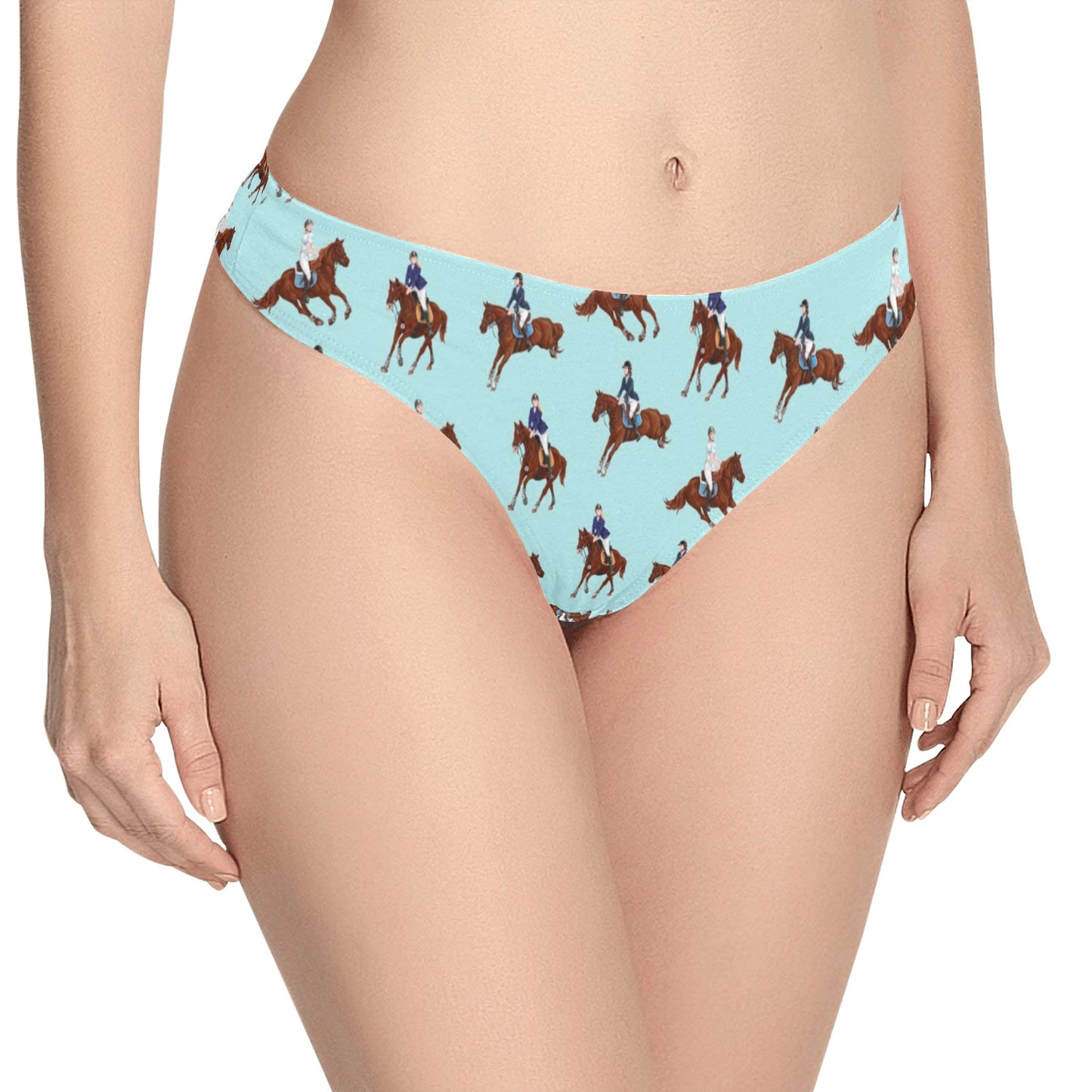 Equestrian Horse Riding Women's Thongs