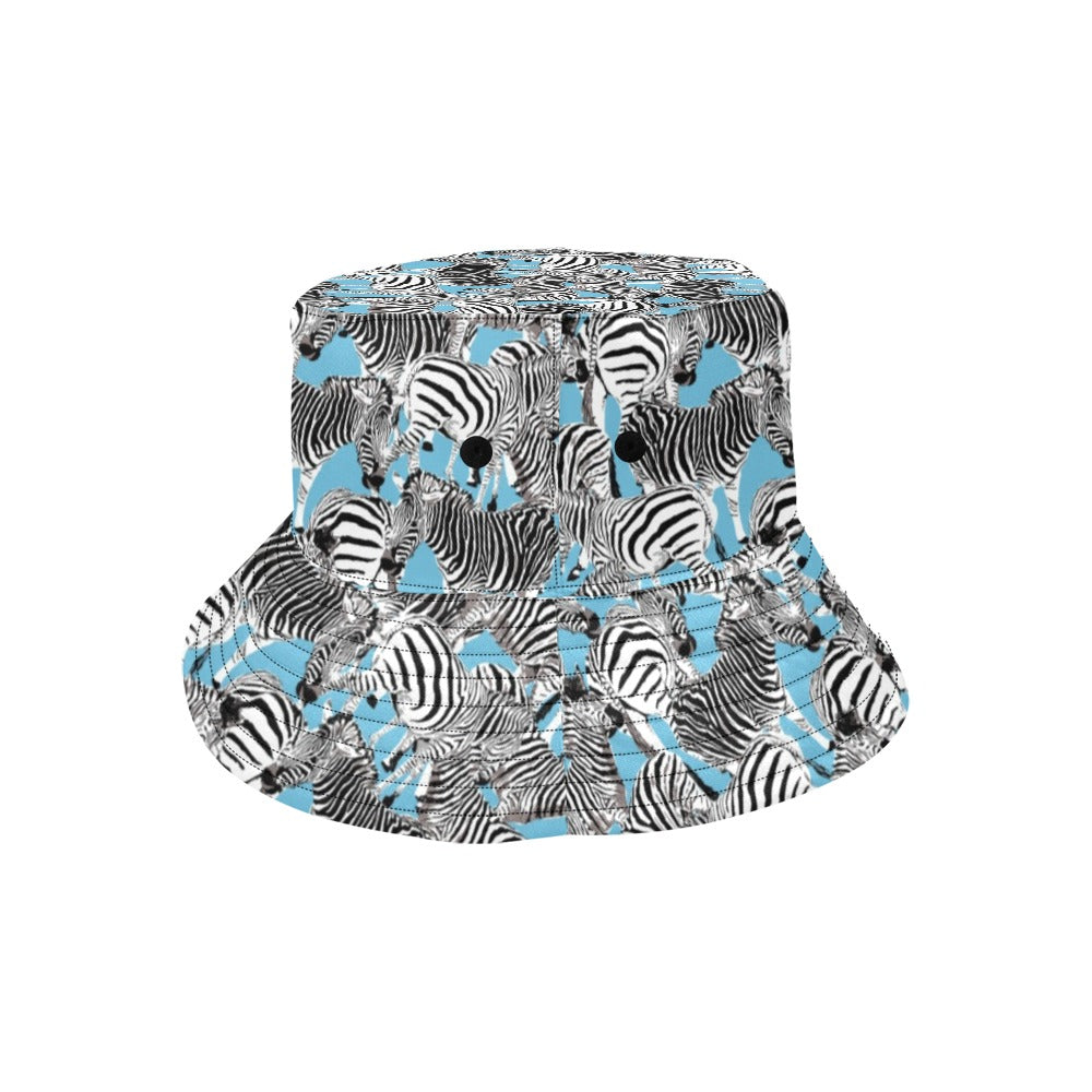 Zebra Print Design LKS305 Unisex Bucket Hat