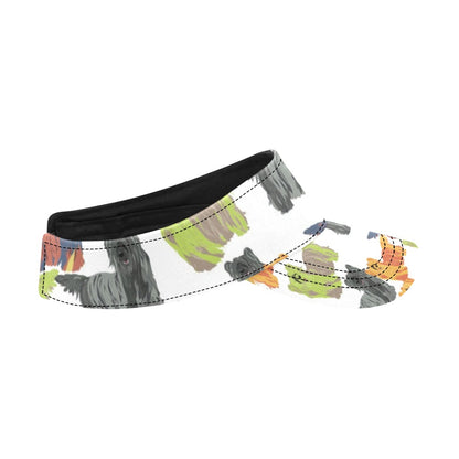 Skye Terriers Print Design LKS301 Unisex Sun Visor