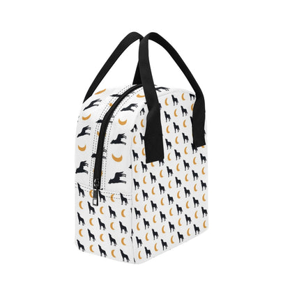 Wolf Moon Print Design LKS302 Insulated Lunch Bag