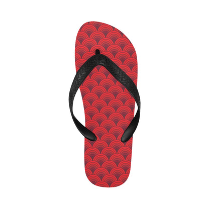 Scales Print Design LKS403 Flip Flops