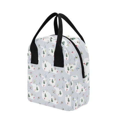 Ski Print Design LKS305 Insulated Lunch Bag