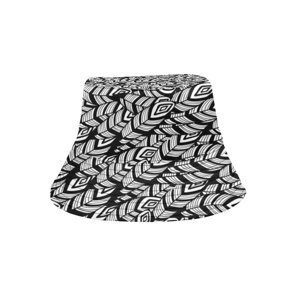 Tribal Pattern Print Design LKS302 Unisex Bucket Hat