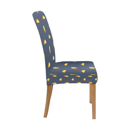 Taco Print Design LKS305 Dining Chair Slipcover