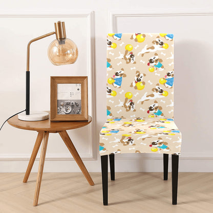 Russell Terriers Cute Print Design LKS304 Dining Chair Slipcover