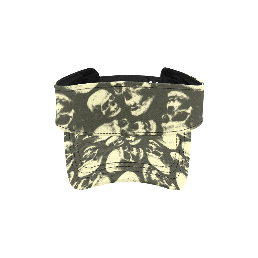 Skull Print Design LKS302 Unisex Sun Visor