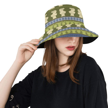Ancient Greek Statue Print Design LKS301 Unisex Bucket Hat