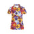 Pansy Pattern Print Design PS01 Women's Polo Shirt