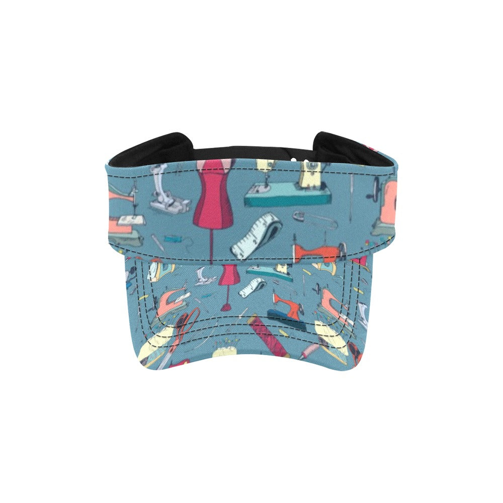 Sewing Equipment Print Design LKS301 Unisex Sun Visor