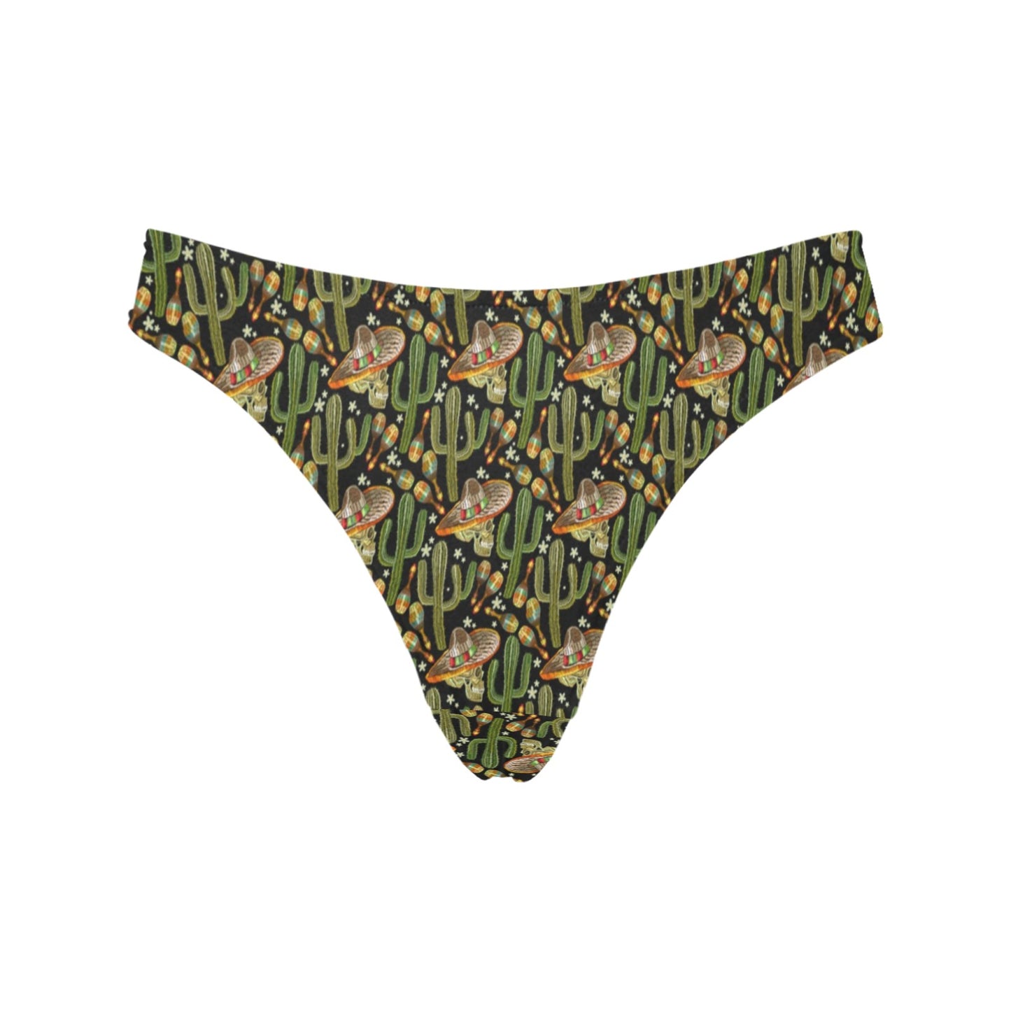 Western Style Print Women's Thongs
