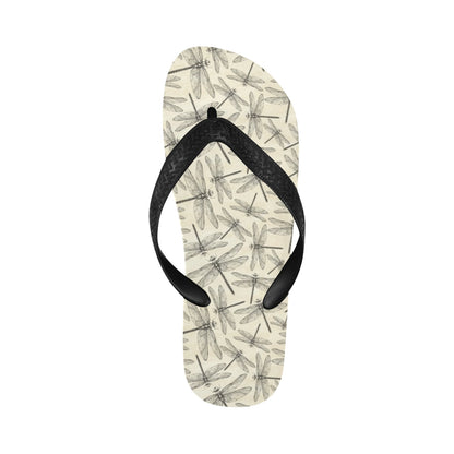 Dragonfly Print Design LKS402 Flip Flops