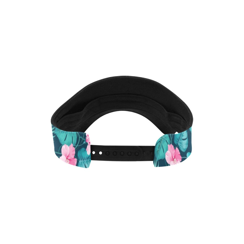Summer Floral Print Design LKS301 Unisex Sun Visor