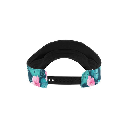 Summer Floral Print Design LKS301 Unisex Sun Visor