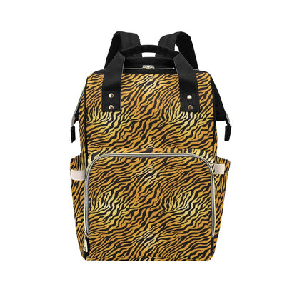 Tiger Print Design LKS302 Diaper Bag Backpack