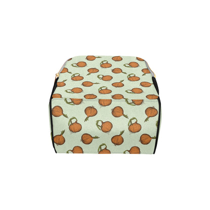 Onion Pattern Print Design A05 Diaper Bag Backpack
