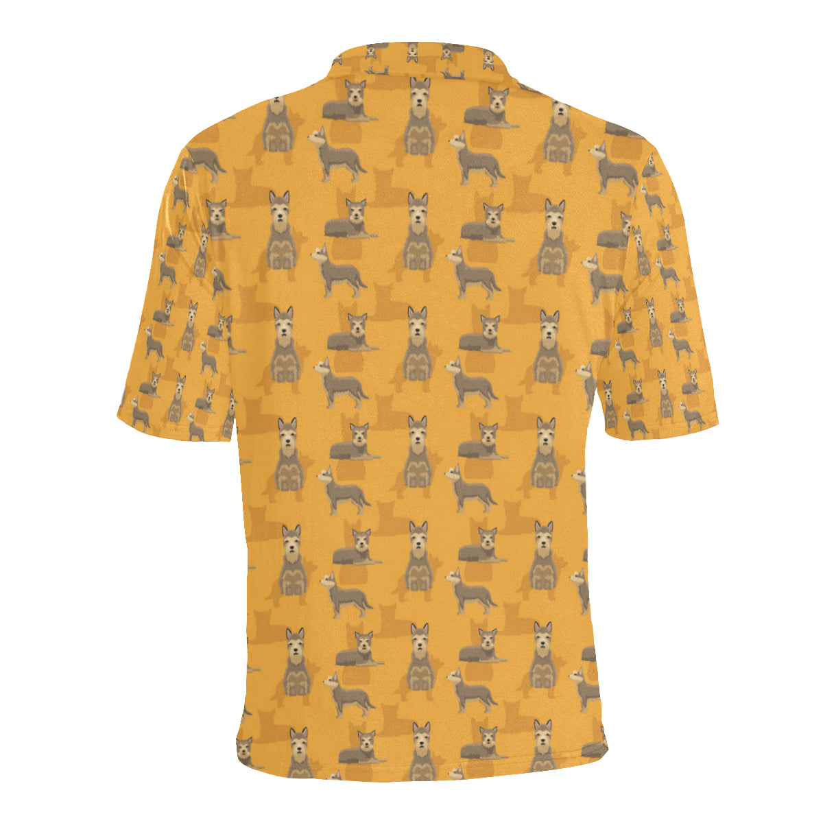 Berger Picard Pattern Print Design 01 Men Polo Shirt