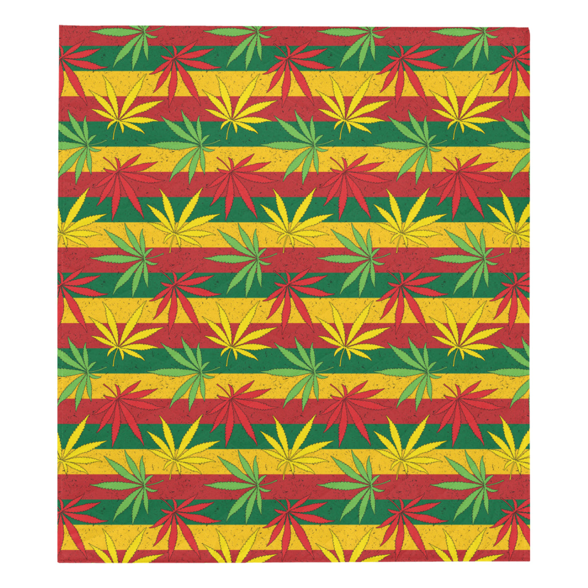Rasta Pattern Print Design A03 Premium Quilt