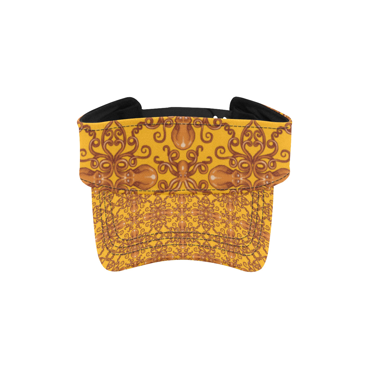 Octopus Background Design Print Unisex Sun Visor